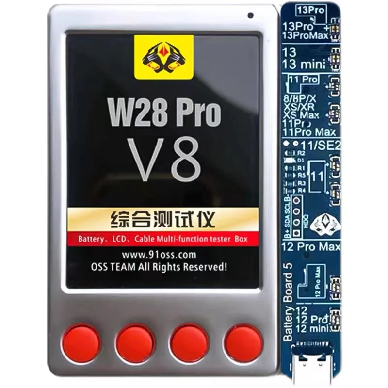

Программатор W28 Pro V8 для 7 8G X 11promax IP12 13promax