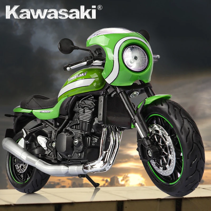 

Maisto 1:12 Kawasaki Z900RS Cafe Model Car Simulation Alloy Metal Toy Motorcycle Children's Toy Gift Collection Model Toy