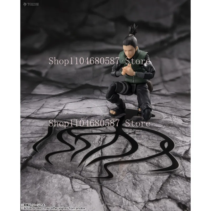 Bandai S.H.Figuarts Наруто Шикамару Нара-Блестящая стратегическая фигурка Коллекция