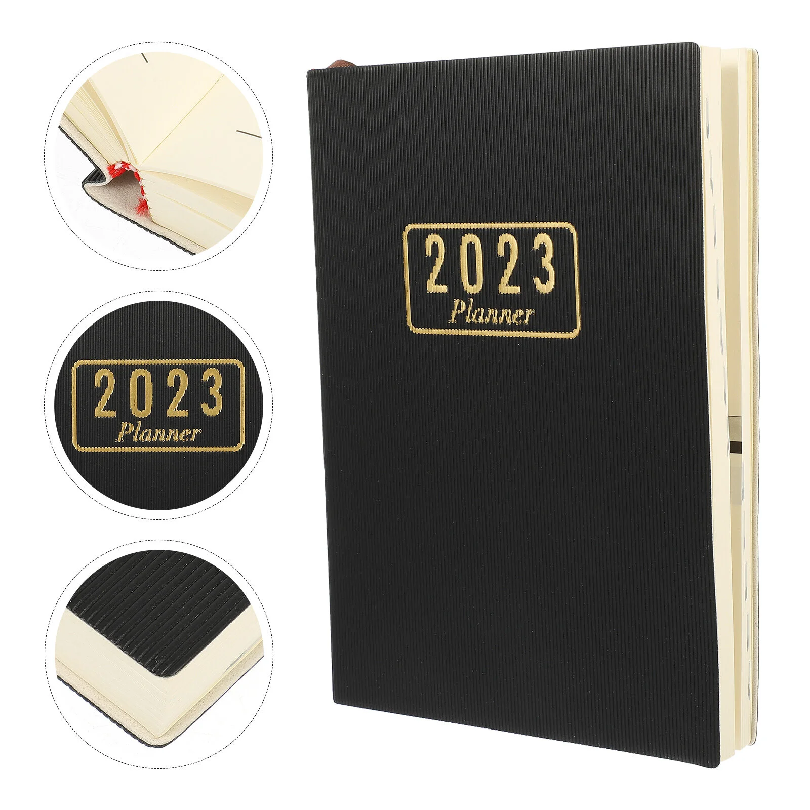 

2023 Notepad Portable Academic Planner Pocket Sized Notebook Calendar Organizer Convenient Imitation Supply Office