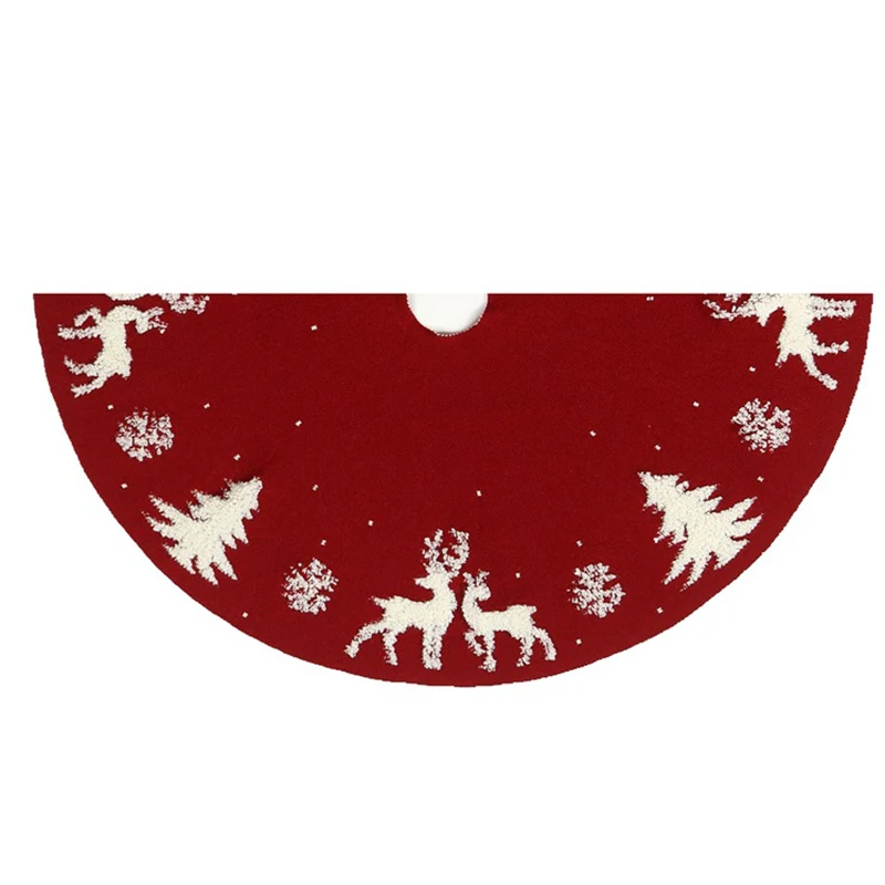 36-дюймовая юбка на дерево новый фартук дне дерева Рождественская раскладка