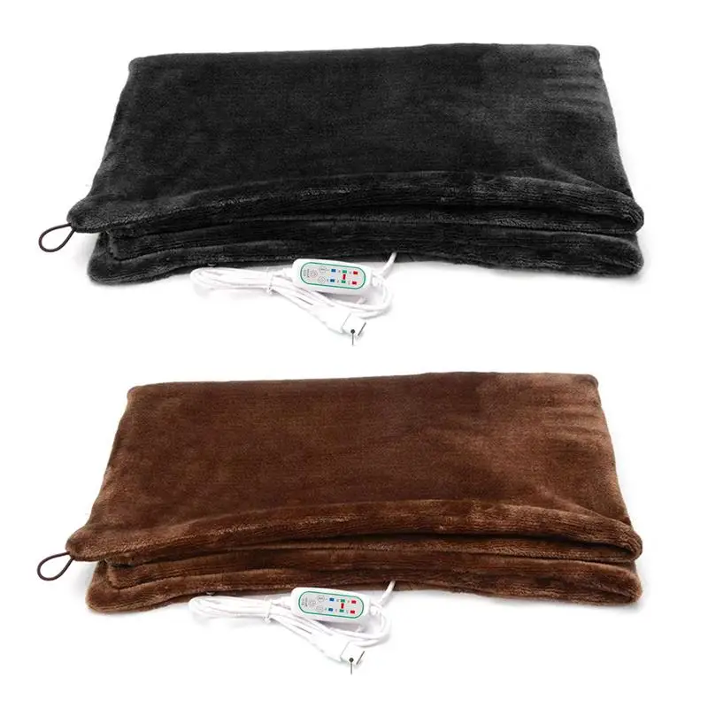 

Одеяло с подогревом USB, моющаяся шаль с электрическим подогревом, 3 режима нагрева, функция таймера, одеяло с подогревом для расслабления плеч