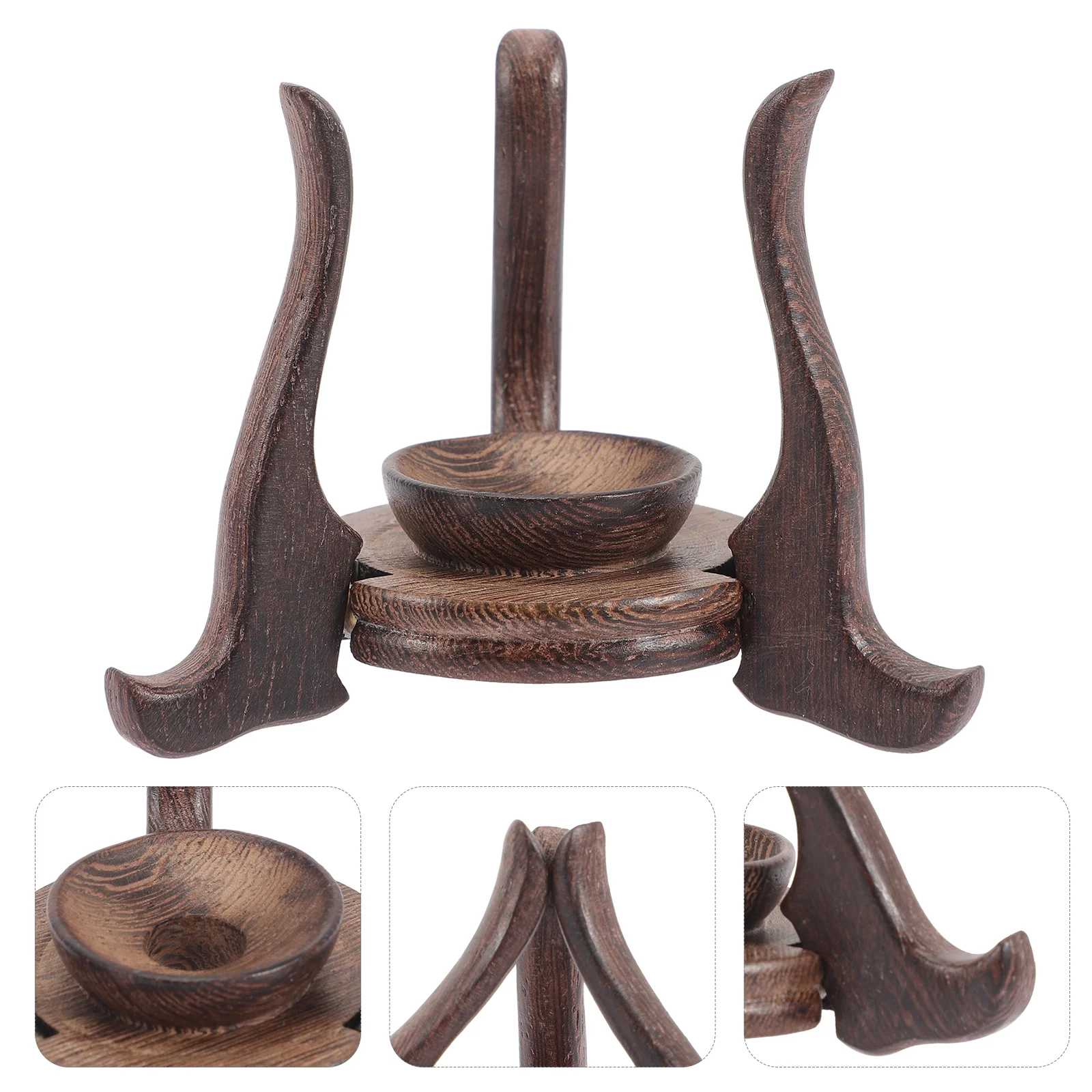 

Stand Display Egg Base Sphere Holder Wood Globe Crystal Easel Skelter Wooden Bases Cup Jade