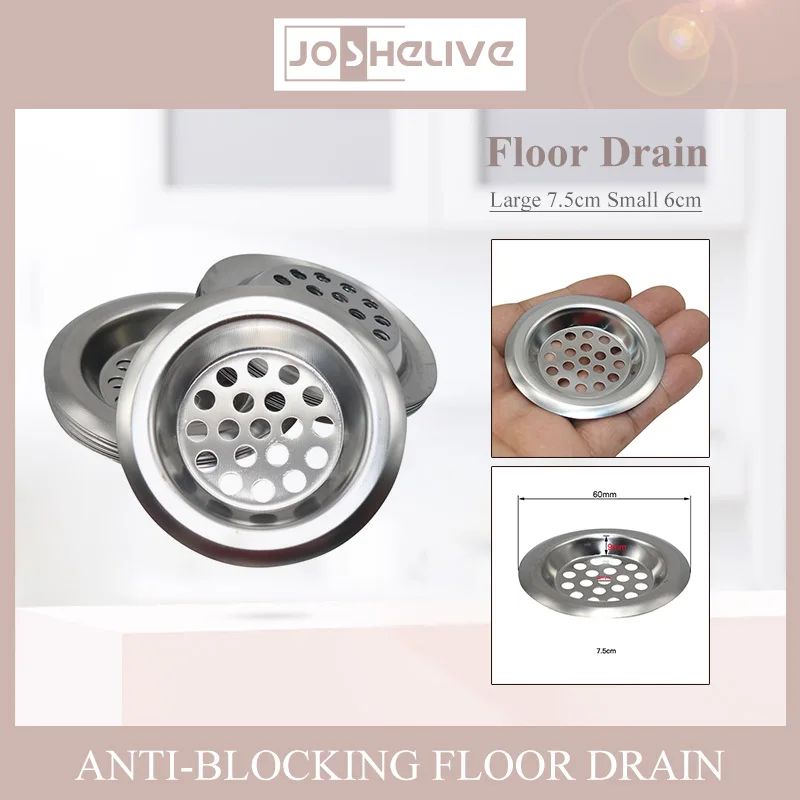 

Sink Drain Stopper Bathroom Sink Drain Strainer Stainless Steel Sink Filter Kitchen Hair Catcher Stopper Sink Strainer TSLM1