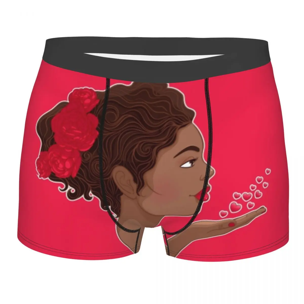 

Underwear Men Boxers African-American Woman In Love Sexy Boxer Underwear Male Panties Underpants Boxershorts Homme