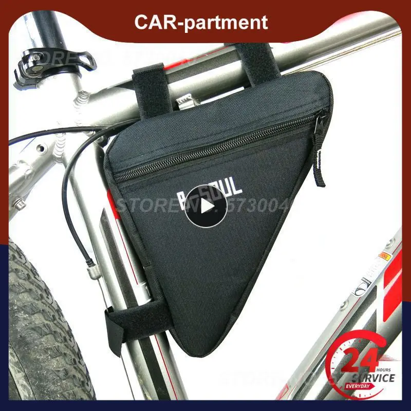 

1~10PCS Triangle Cycling Bike Bicycle Front Top Tube Frame Bag Pannier Storage Pack Case Bags & Luggage Motorcycle Accessories
