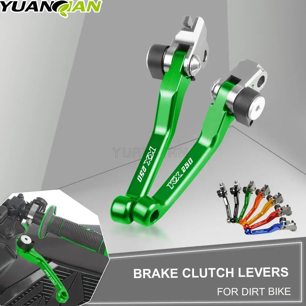

For Kawasaki KX250F 2000-2019 KX250 KX 250 F 250F CNC Motorcycle Motor Dirt Bike DirtBike Motocross Pivot Brake Clutch Levers