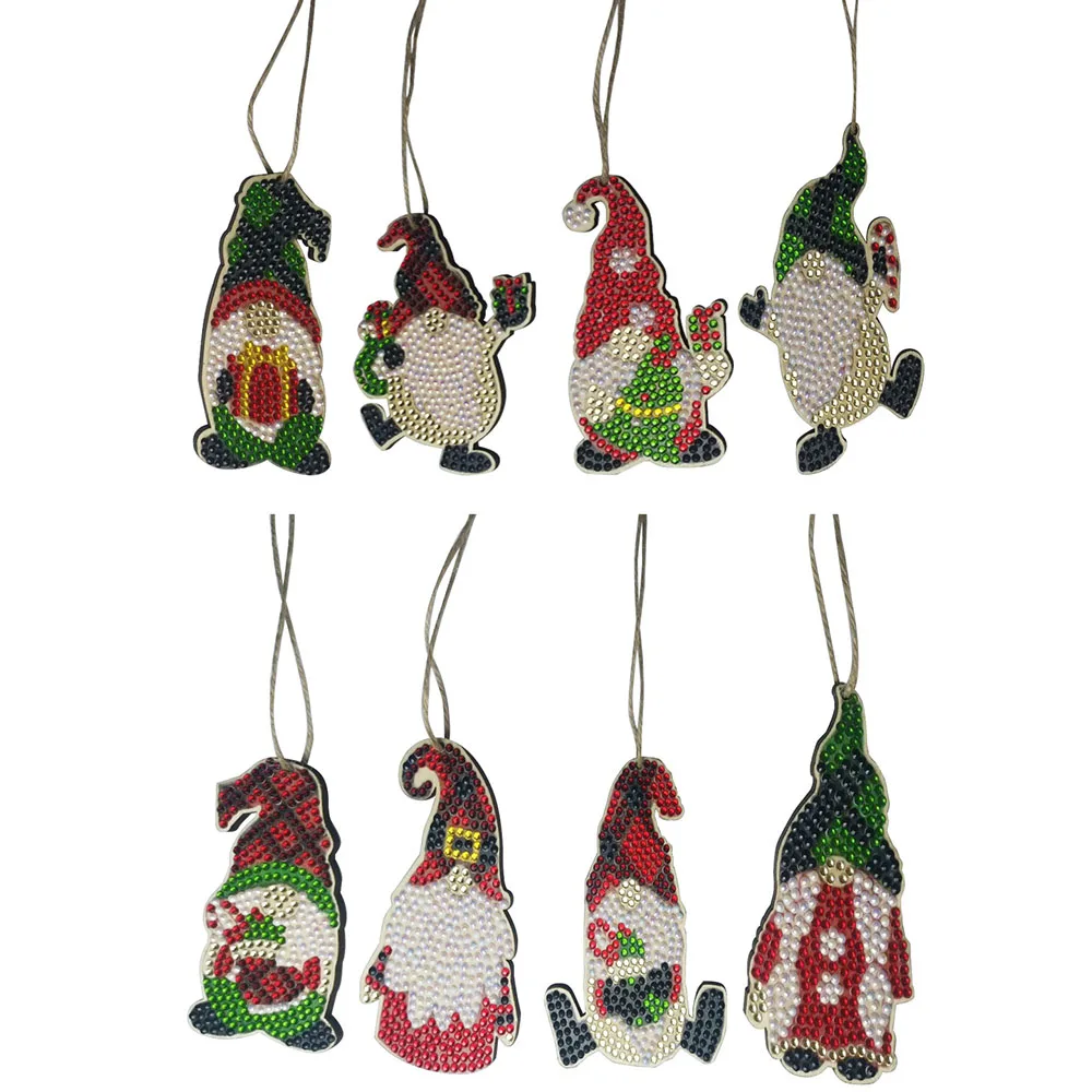 

Алмазная живопись «сделай сам», кулон специальной формы, алмазная вышивка, подвеска на дерево на Хэллоуин, подвесное украшение, украшение н...