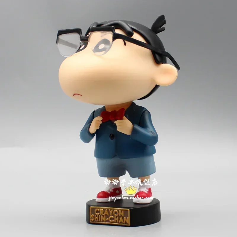 Crayon Shin-chan Cos Edogawa Konan экшн-фигурка аниме игрушки кукла автомобиль украшения