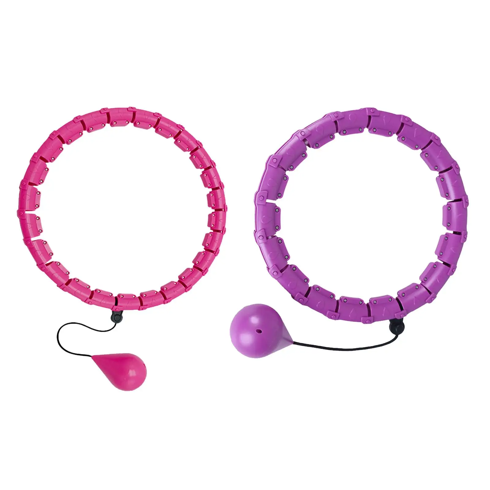 

Smart Hoop Auto- Massage Belly Fat Burning Non-Fall Hoops Ring