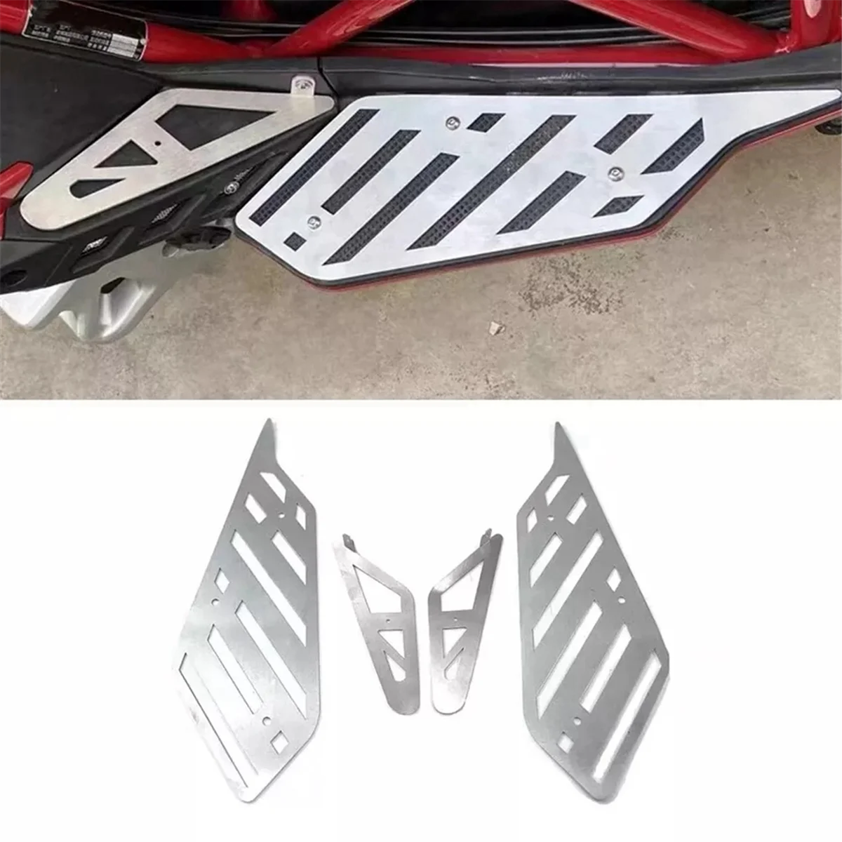 1 комплект для Italjet Dragster 200/250i/125/400 педали накладки на подставка ног