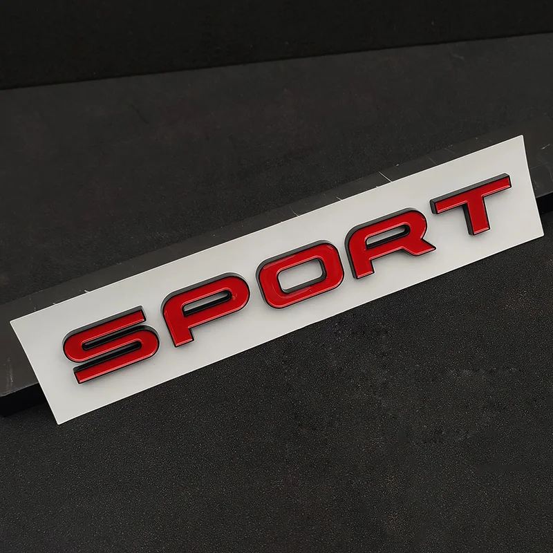 

3D ABS Логотип Спорт HSE эмблема буквы значок багажника автомобиля Открытие Спорт HSE наклейка аксессуары