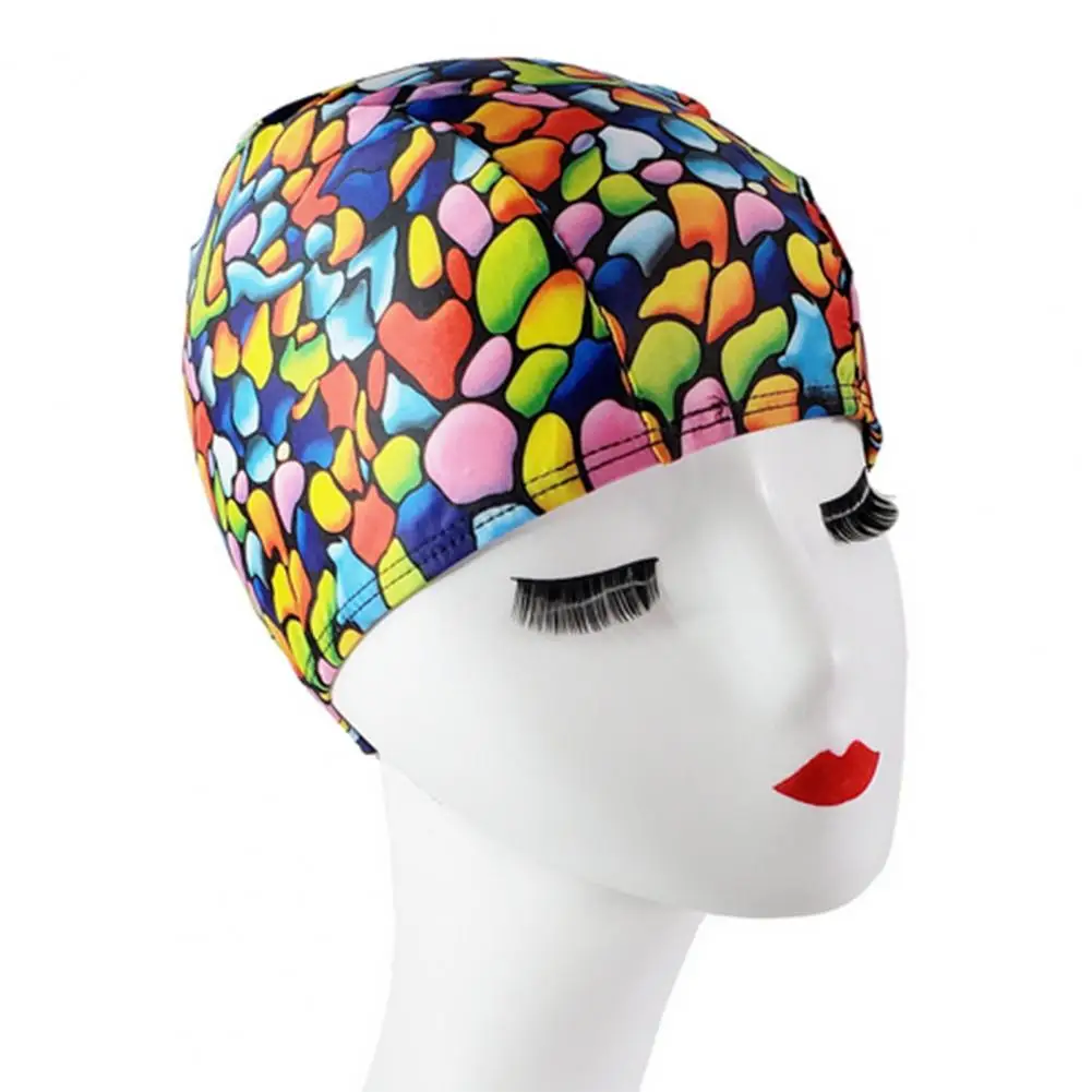 

Adult Swim Hat Easy to Wear Impermeable Full Fit Sports Swim Pool Hat Water Sports Bathing Hat Swimming Hat