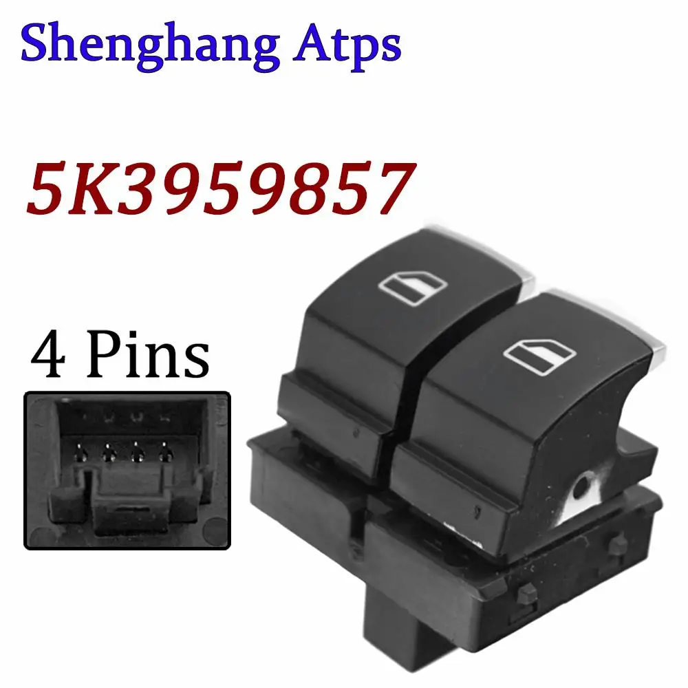 Кнопка управления главным переключателем окон 5K 3959857 5K3 959 857 для VW Golf GTI EOS Passat Rabbit