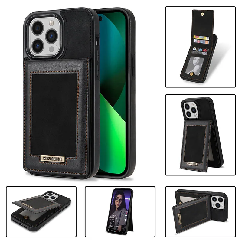 

Защитный чехол с магнитным зажимом для iPhone 14 13 12 11 Pro Max XS Max