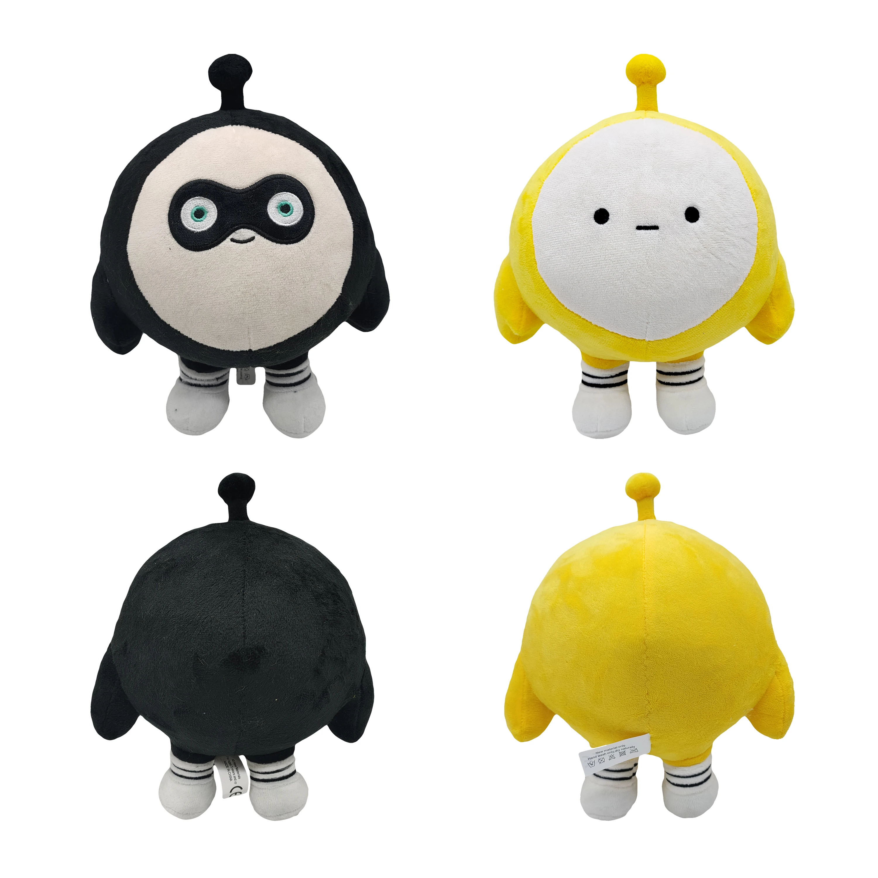 

New Eggy Go Plush Game Animation Toys High Quality Children's Birthday Gift Yellow Ball Plush Toys