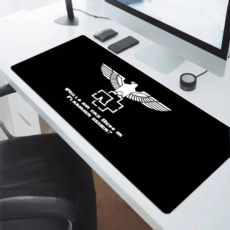 

Mousepad Gamer 900x400 Rubber Office Accessories for Desk Mat Non-slip Rammsteins Articles Xxl Mouse Pad Gaming Cabinet Keyboard