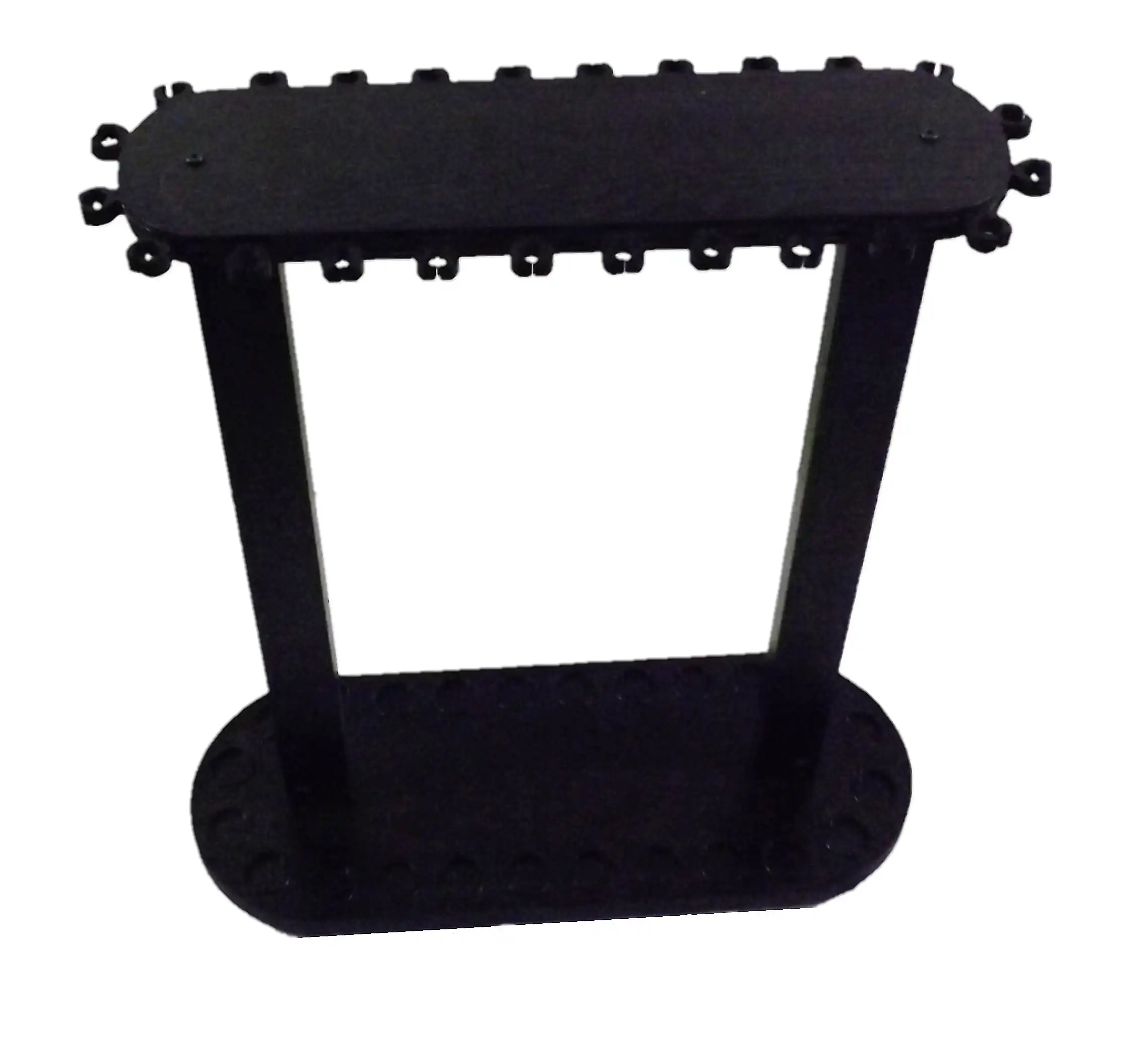 

Black Oval Rod Rack 24 Cap.