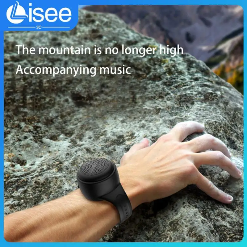 

Mini Audio Bluetooth Speaker Support Tf Card Playing Waterproof Smart Watch 350mah Stereo Wireless Watch Tws 2023 New
