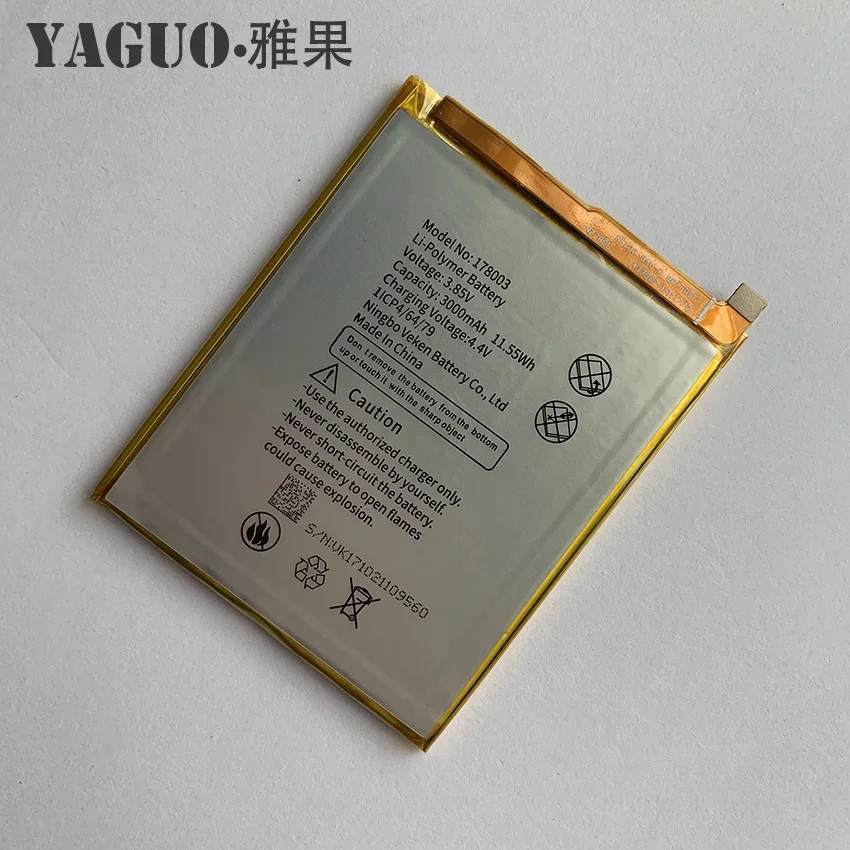 100% новый аккумулятор Vernee M5 178003 высококачественный литий-ионный 3000 мАч 3 8 в замена