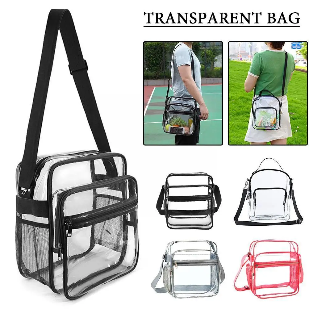 

Pvc Travel Transparent Cases Clothes Toiletries Storage Bag Cosmetics Zip Towel Suitcase Organizer Pouch Box Bra Luggage G2w6