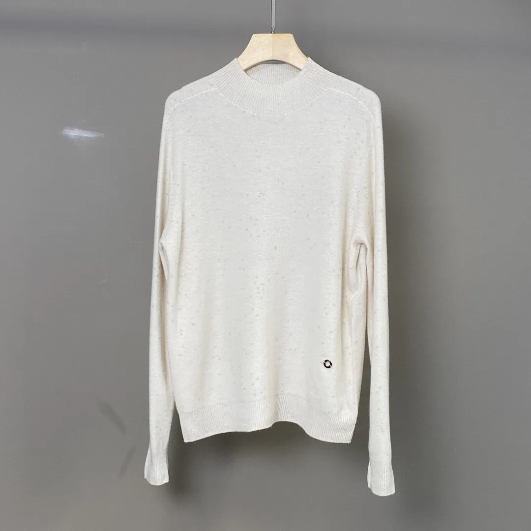 Осенний однотонный свитер L * P для женщин кашемировый повседневный женский