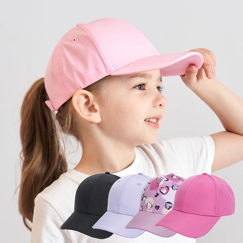 

1pc Outdoor Baseball Cap Sun Hats Parent-child Model 2023 New Children's Hat Sports Cap Cap Wind Ponytail Hat Fashion Breathable
