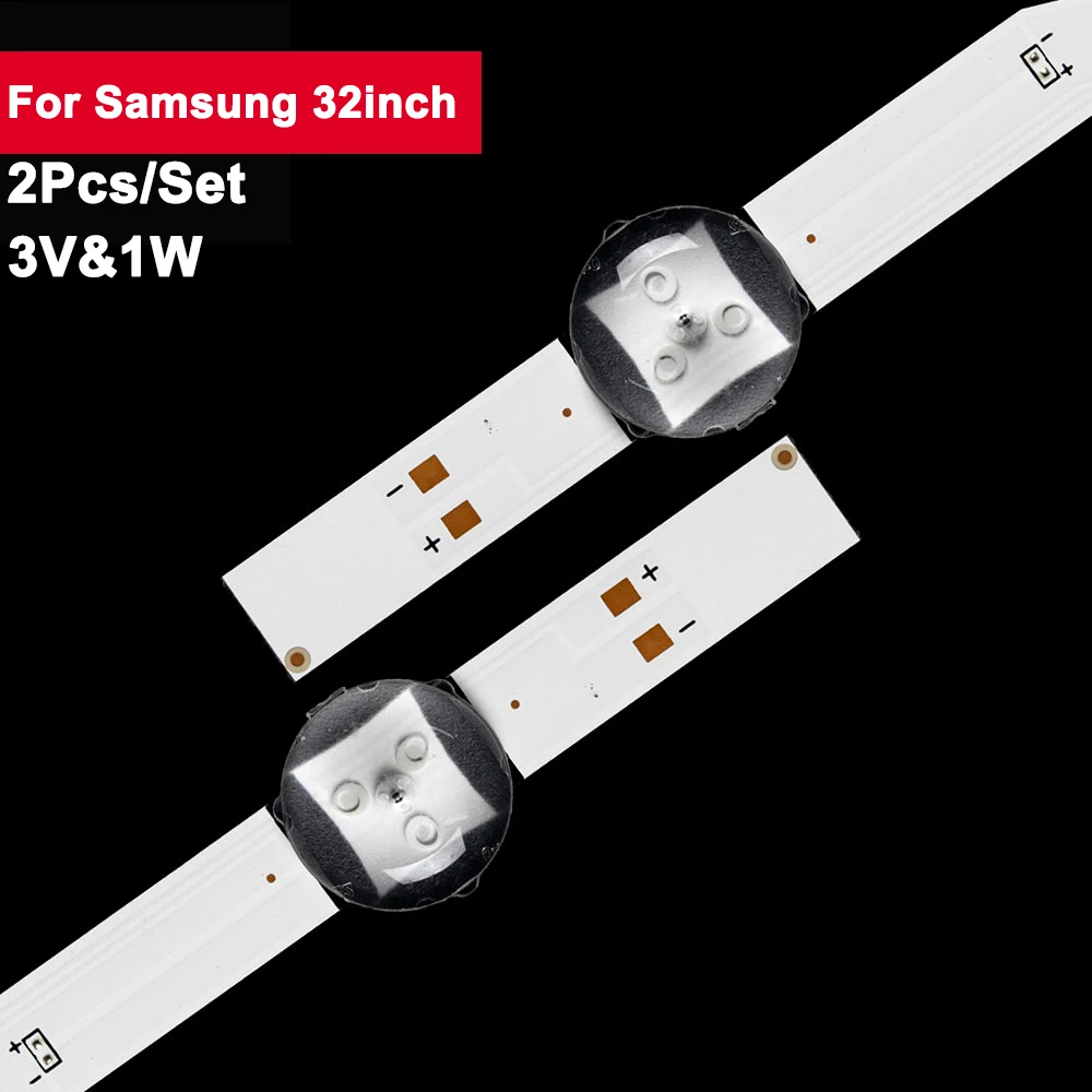 

579mm 3V LED TV Backlight For Samsung 32inch CSP 5leds V7DN-320SM0-R1 2Pcs/Set LED Light Strip TV Repair UE32M4005AW UN32M4500AF