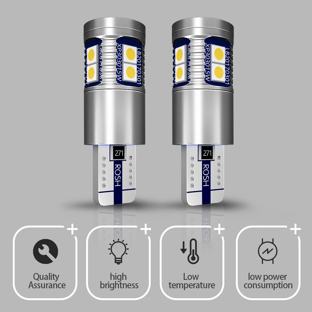 2x светодиодные габаритные огни W5W T10 для Nissan Navara D40 D23 NV200 Pathfinder R51 R52 патруль Qashqai J10