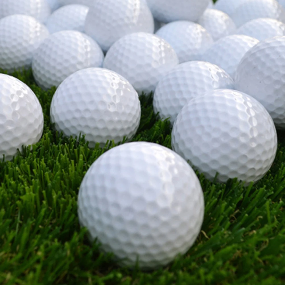 

White Golf Balls Round Golf Balls Portable Driving Range Outdoor Sport Tennis 1 Pc