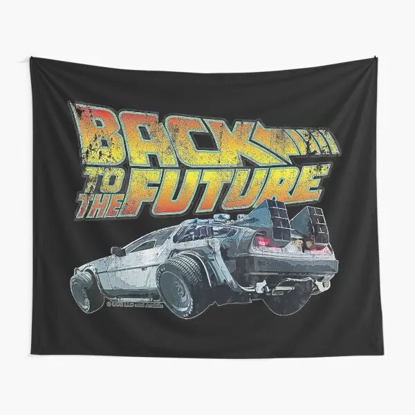 

Back To The Future Tapestry Blanket Colored Towel Beautiful Wall Decor Art Yoga Printed Bedspread Bedroom Decoration Mat Room