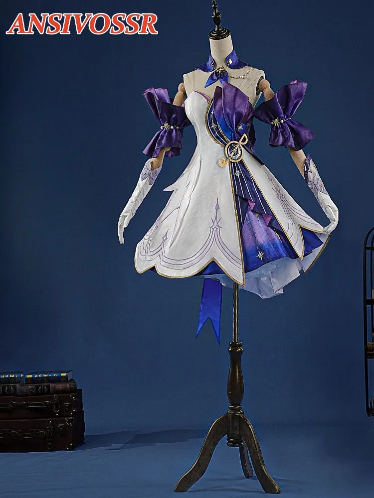 Женский костюм Honkai: Star Rail Cosplay DokiDoki-SR металлические аксессуары для женского