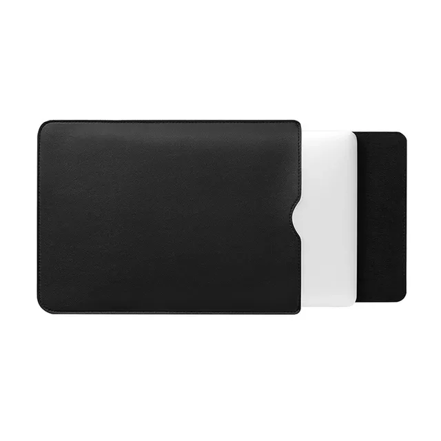 

Sleeve Bag Laptop Case For Macbook Air Pro M1 13 15 7.9 11.9 2021 For XiaoMi Notebook PU Leather Cover For Huawei Matebook