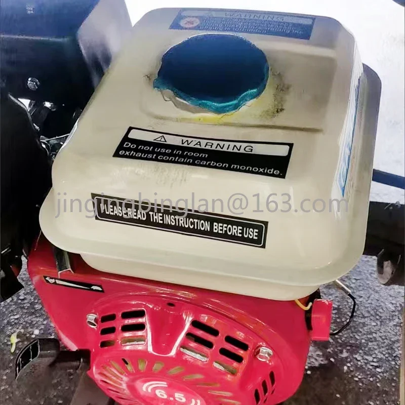 Бензиновый двигатель 168F с одной головкой одноцилиндровый четырехтактный