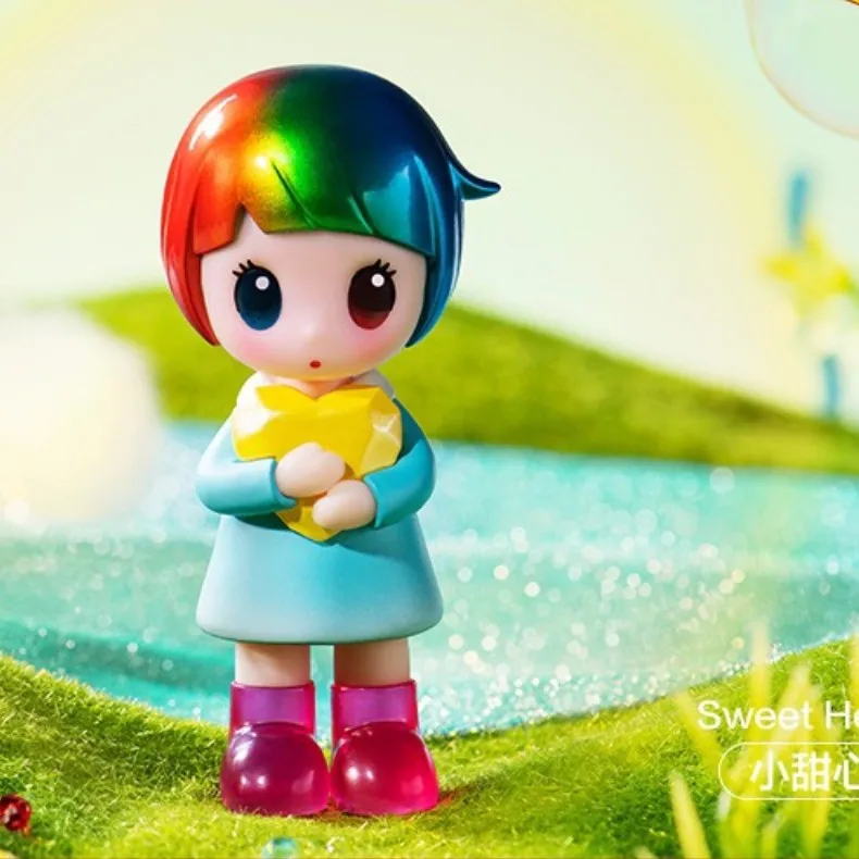 

Hapico The Wonderful World Series Popmart Blind Boxes Anime Figures dolls Cute Girl Birthday Action Figure Toys Gift