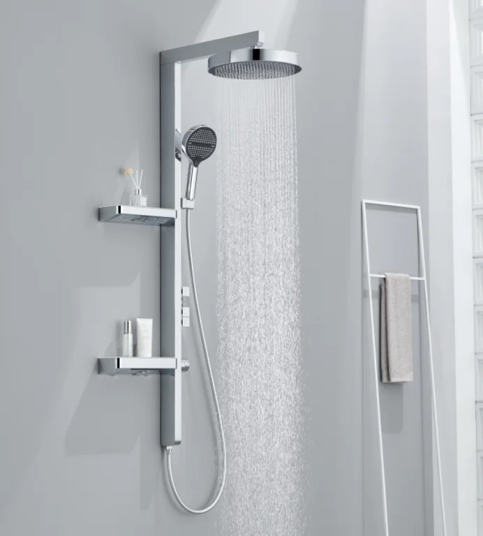 Новый умный душевой набор домашний пистолет серый цифровой дисплей