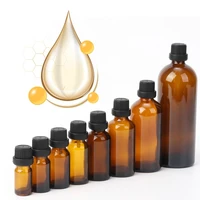 vials orifice reducer dropper leak proof eye dropper bottle perfume aromatherapy for essential oils amber glass bottles