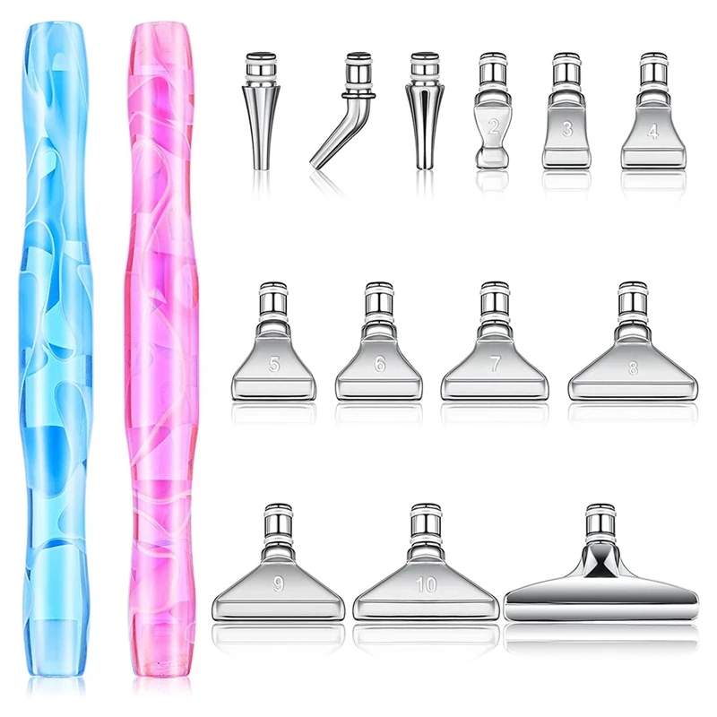 

2 шт., набор для алмазной живописи, 13 шт.