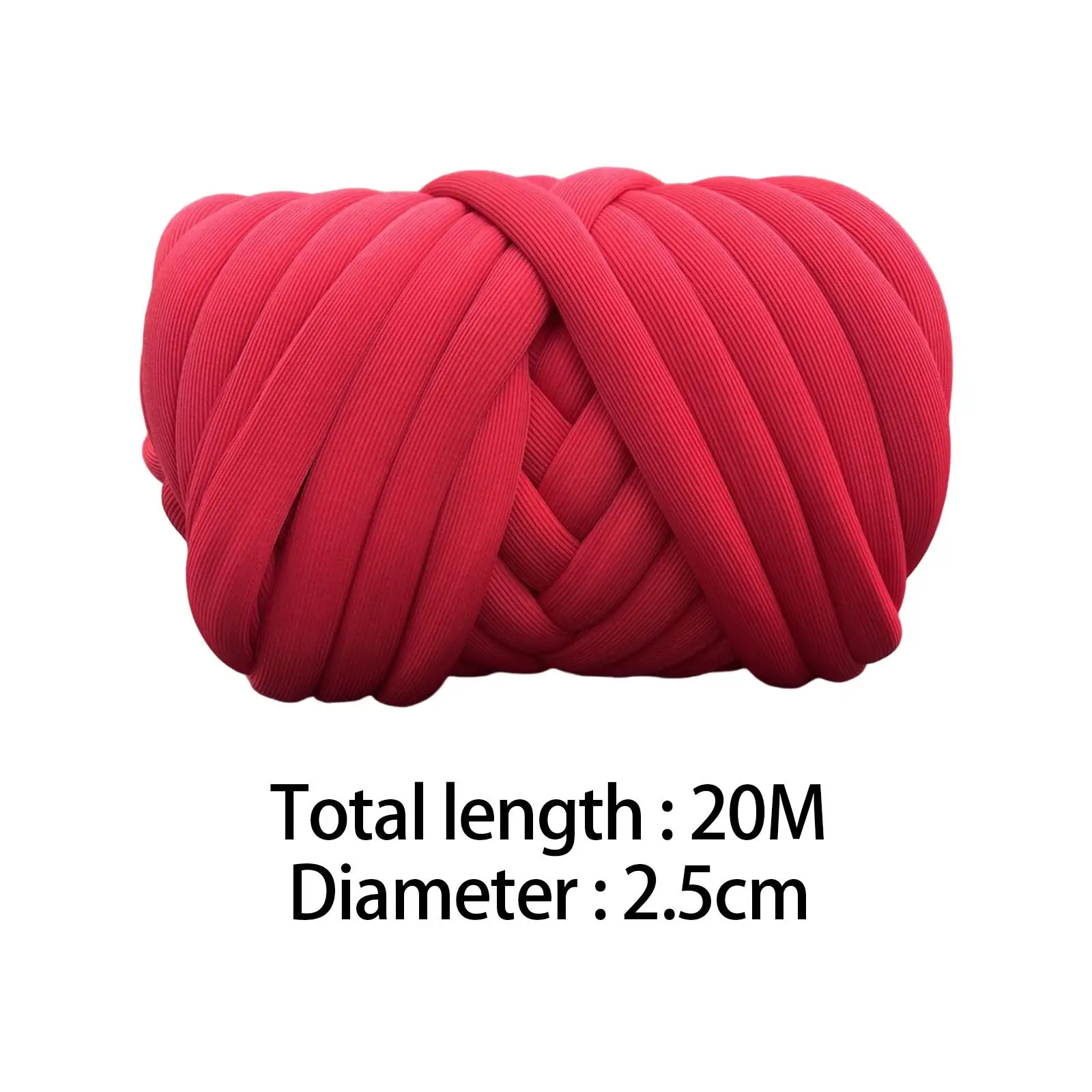 Трубчатая пряжа Jumbo огромная для вязания на руке 250 г крупная объемная детских