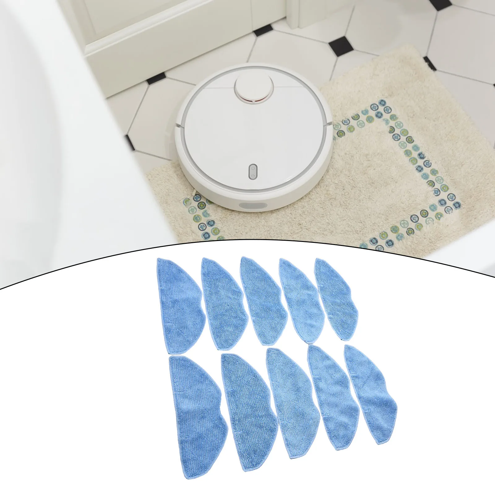 Ткань для швабры пылесоса Tefal X-Plorer Serie 75 S + сменная роботизированная подметальная