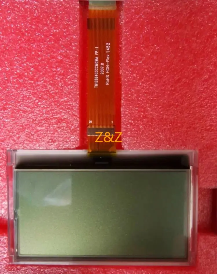

2,4 дюймов 128x64 20 контактов wled fstn-ЖК-дисплей TM12864G3CCWGWA-1
