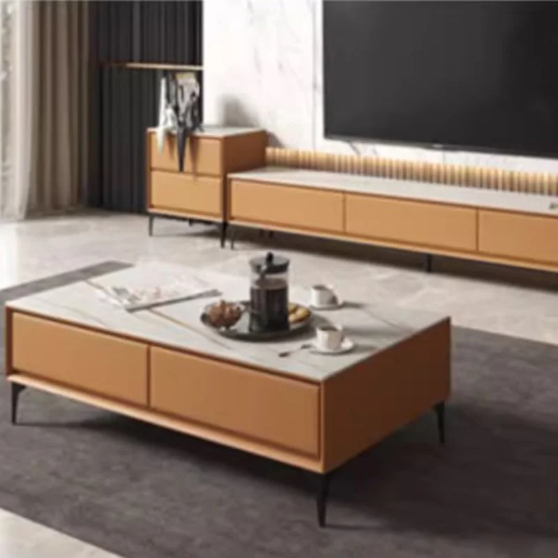 

Modern Design Coffee Tables Luxury Living Room Home Nordic Marble Table Dining Desk Tavolino Da Salotto Balcony Furniture