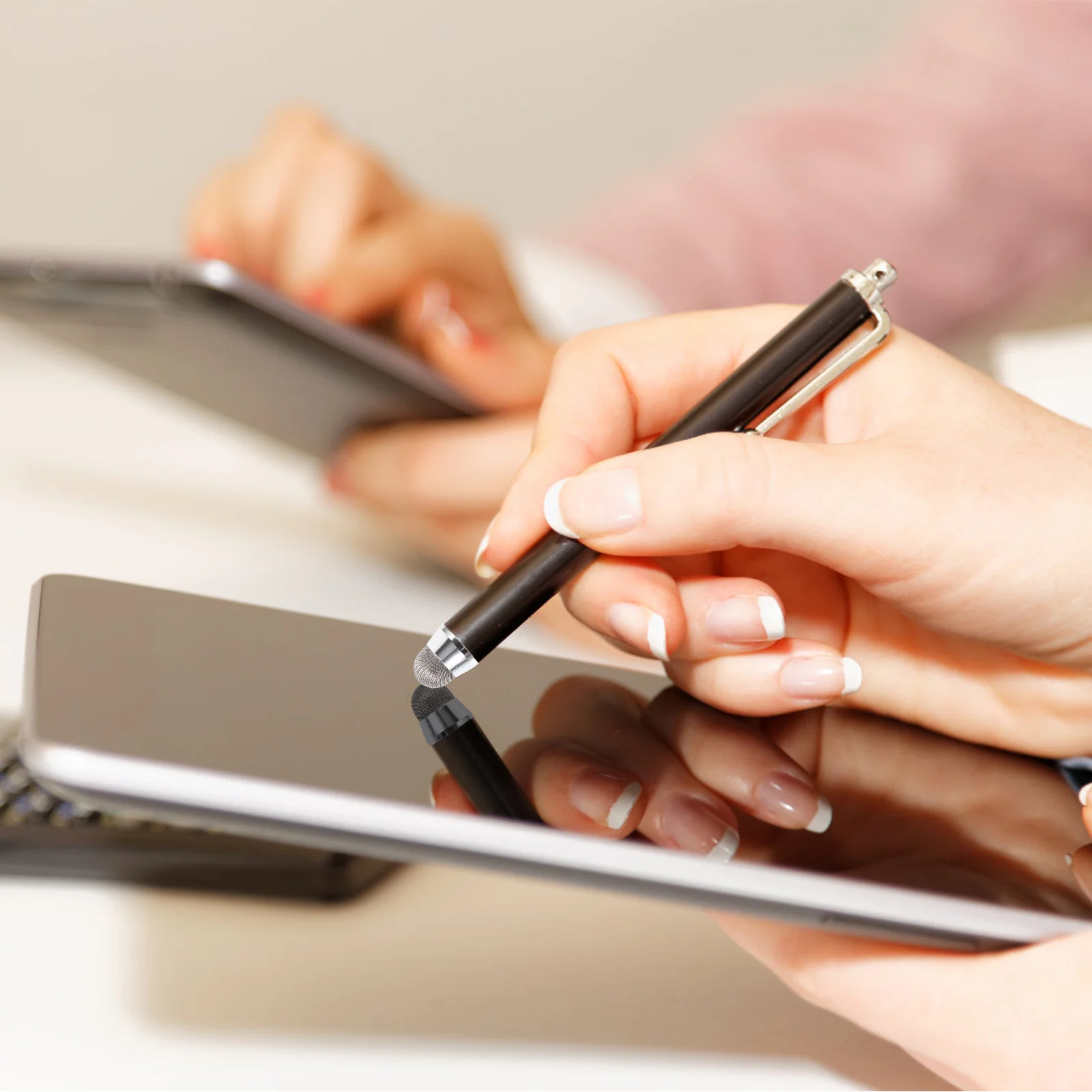 8 шт. сменные наконечники для стилуса с сенсорным экраном устройств