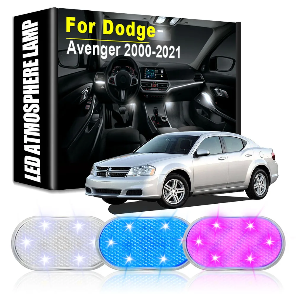

Car LED Atmosphere Lights Car Rechargeable Touch Lamps Auto Goods Car Accessories Auto Tools Gadgets for Dodge Avenger 2000-2021