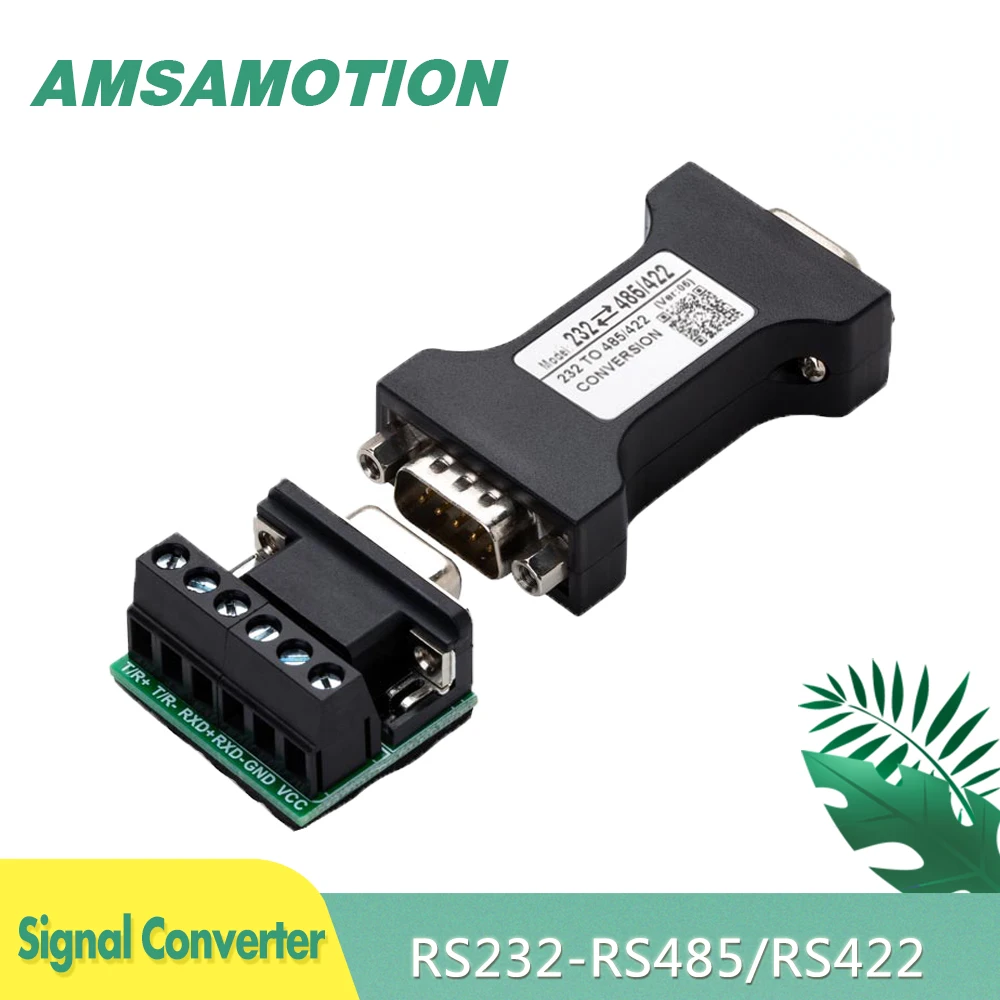 

Isolation RS232-RS485/422 Converter Serial Adapter RS232 to RS 422 485 Data Converter Passive Industrial Communication Module