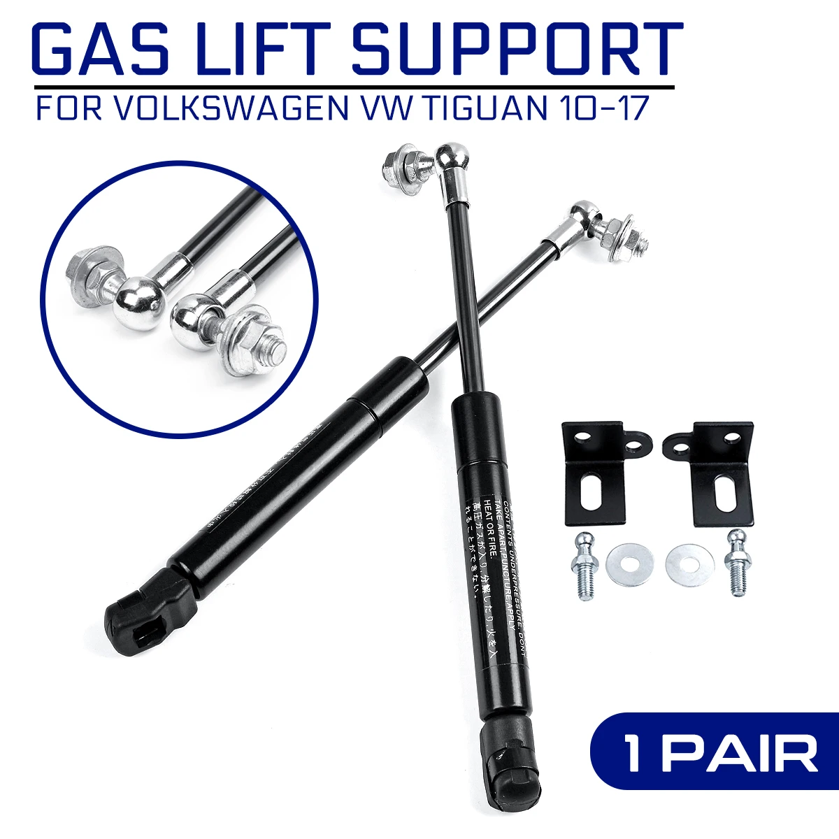 

Front Engine Cover Refit Bonnet Hood Gas Shock Lift Strut Bars For Volkswagen VW Tiguan 2010-2017 Support Rod