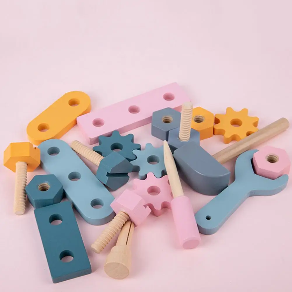 

Educational Long-lasting Wrench Nail Tool Box Toy Set for Birthday Gift