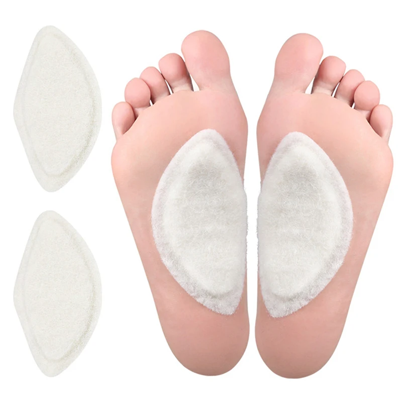 

1 пара, фетровые наклейки на пятку, с круглым носком