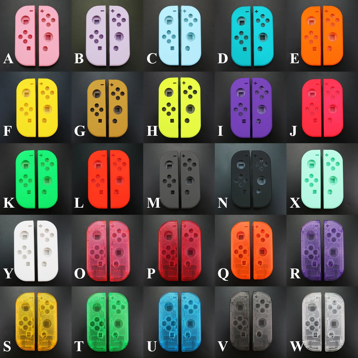 Прозрачный пластиковый корпус YuXi на заказ сменный чехол и средняя рамка для