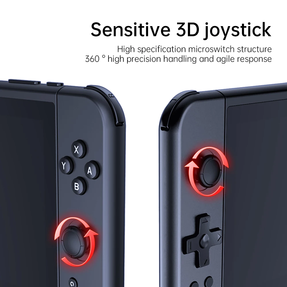 Портативный игровой плеер POWKIDDY X70 HD в стиле ретро